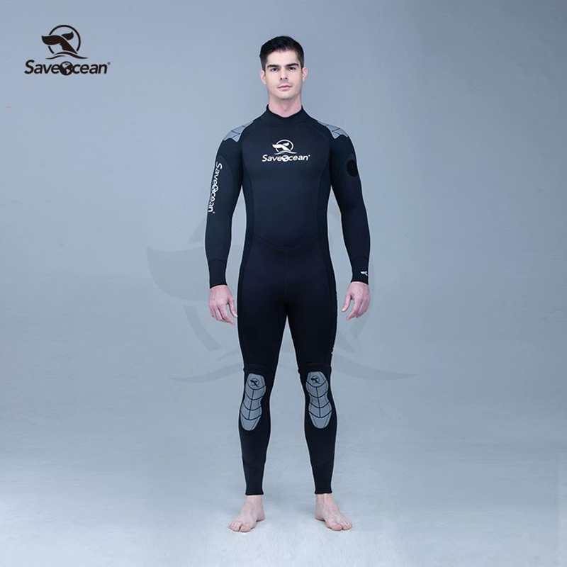 SaveOcean 曼塔5MM長(zhǎng)款連體衣水肺潛水服